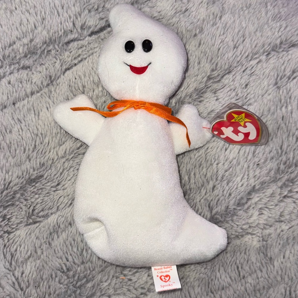 TY Beanie Babies Spooky the Ghost
